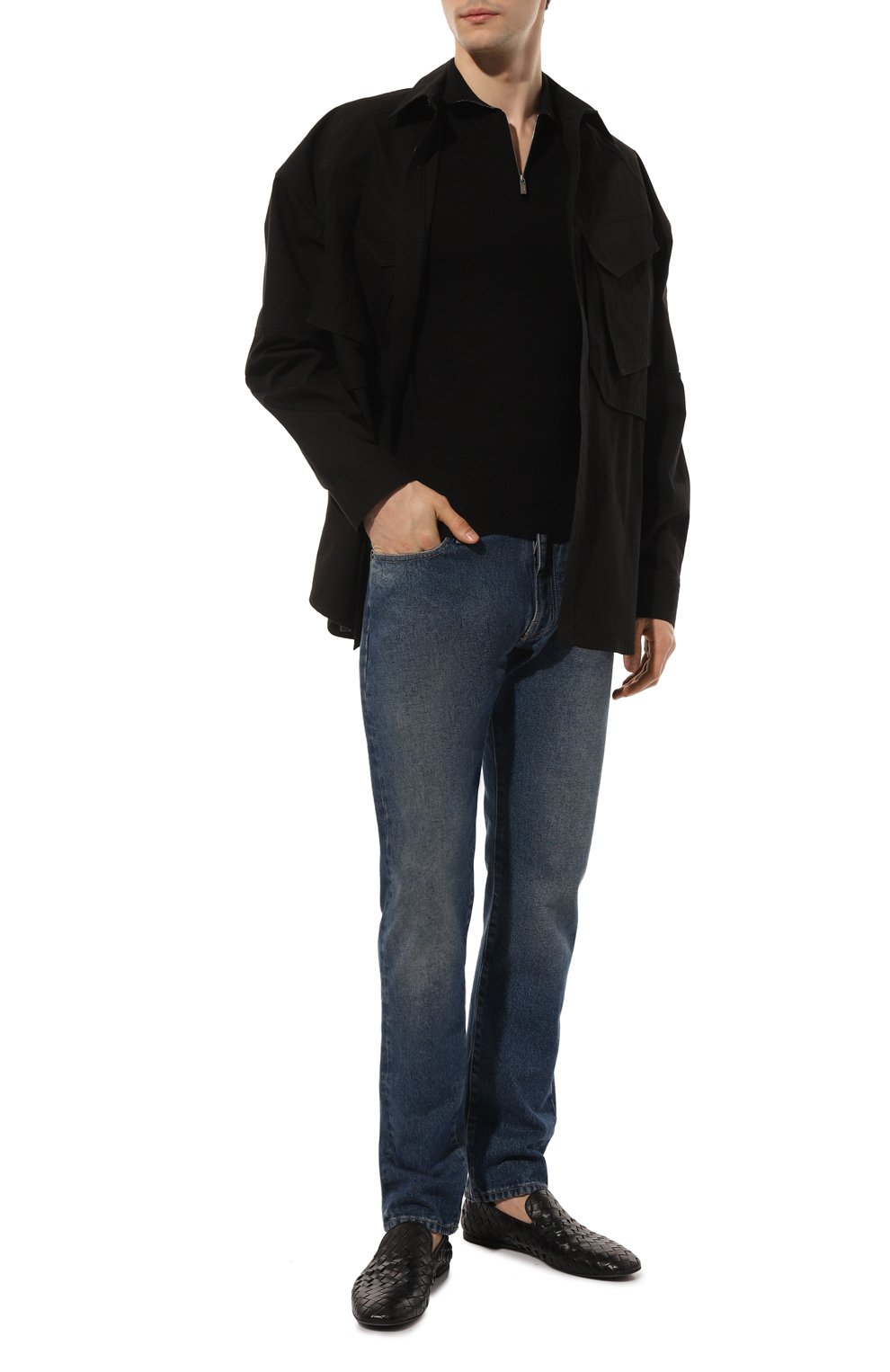 Поло из хлопка и шелка IL BORGO CASHMERE, арт. MS58-1431G0, фото 2