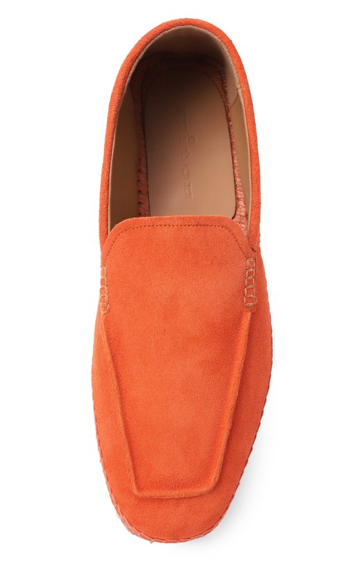 Замшевые эспадрильи Kiton USSA296N0140205 Оранжевый  USSA296N0140205 Фото 6