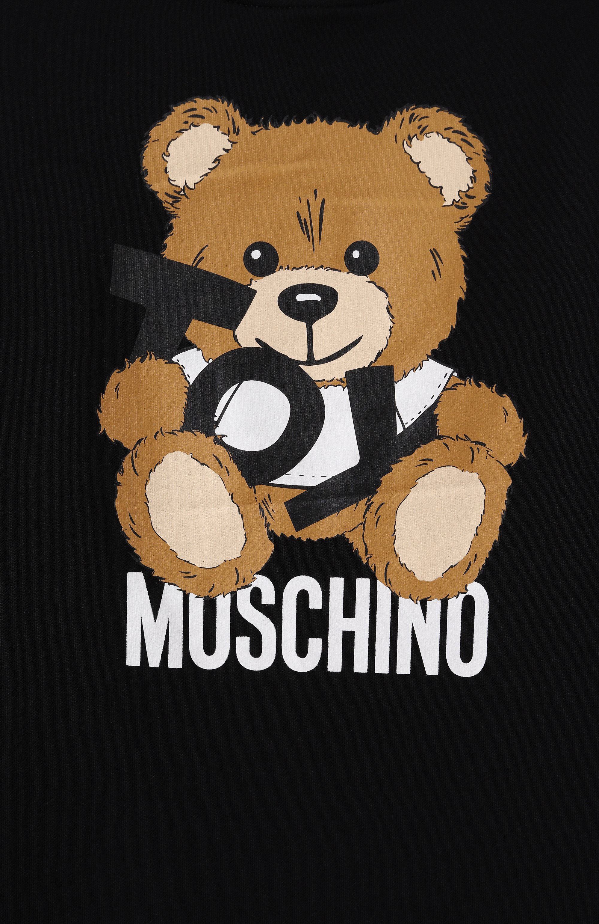 Хлопковое платье MOSCHINO, арт. HDV0GB/LCA19/10-14, фото 3