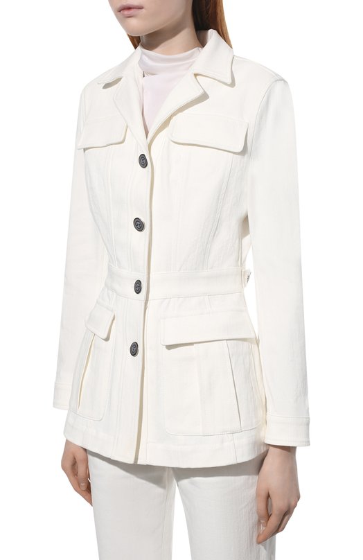 Джинсовый жакет Giorgio Armani 2SHGG0S5/T038R Белый  2SHGG0S5/T038R Фото 3