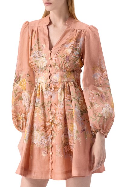 Льняное платье ZIMMERMANN, арт. 0932DRS253, фото 3