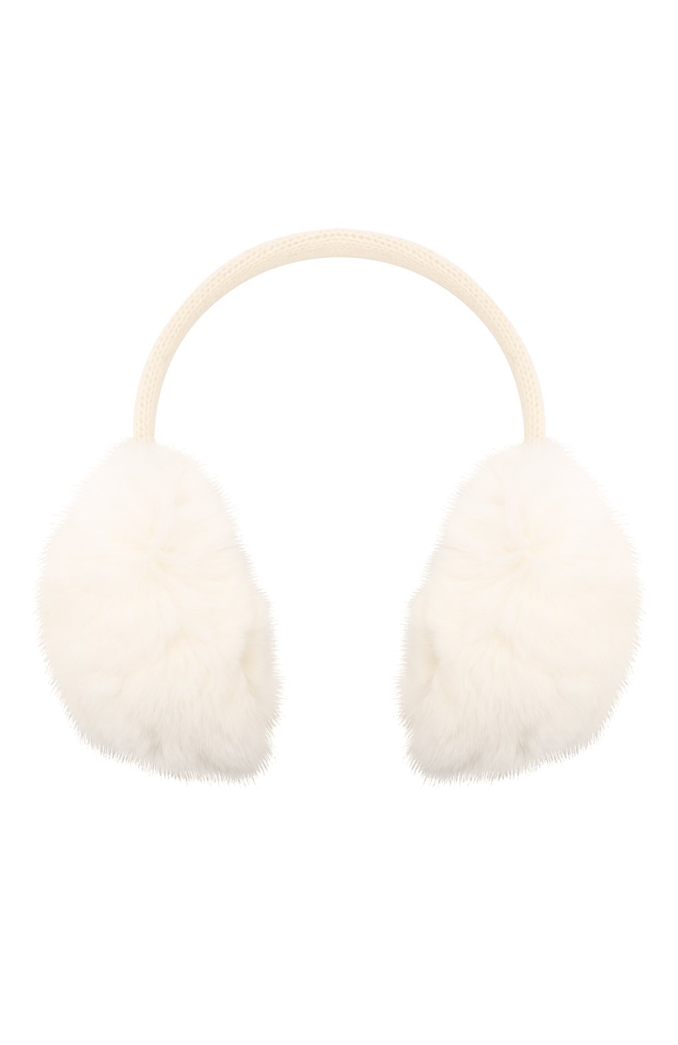 Шерстяные наушники с меховой отделкой YVES SALOMON ENFANT, арт. 20WEA310XXREXW, фото 1