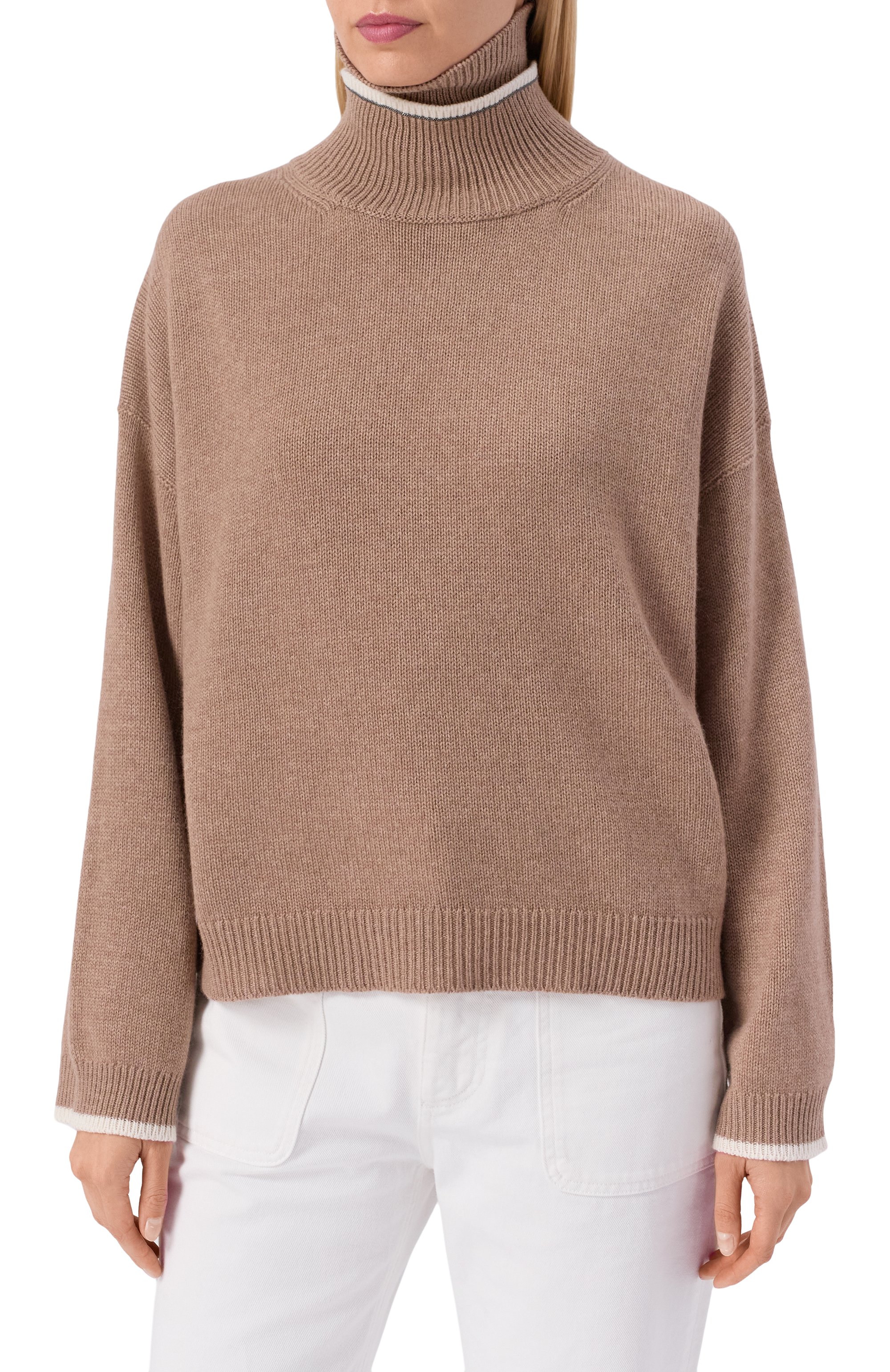 Кашемировый свитер BRUNELLO CUCINELLI, арт. M12527204, фото 3