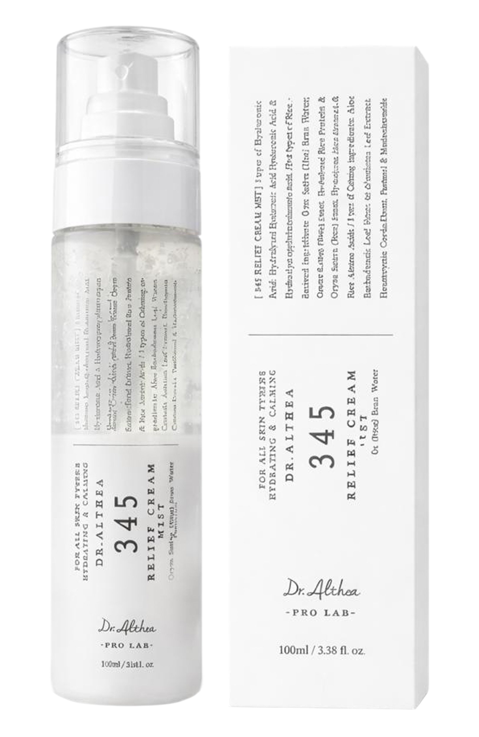 Двухфазный кремовый мист для лица 345 relief cream mist (100ml) DR. ALTHEA, арт. 256115, фото 2