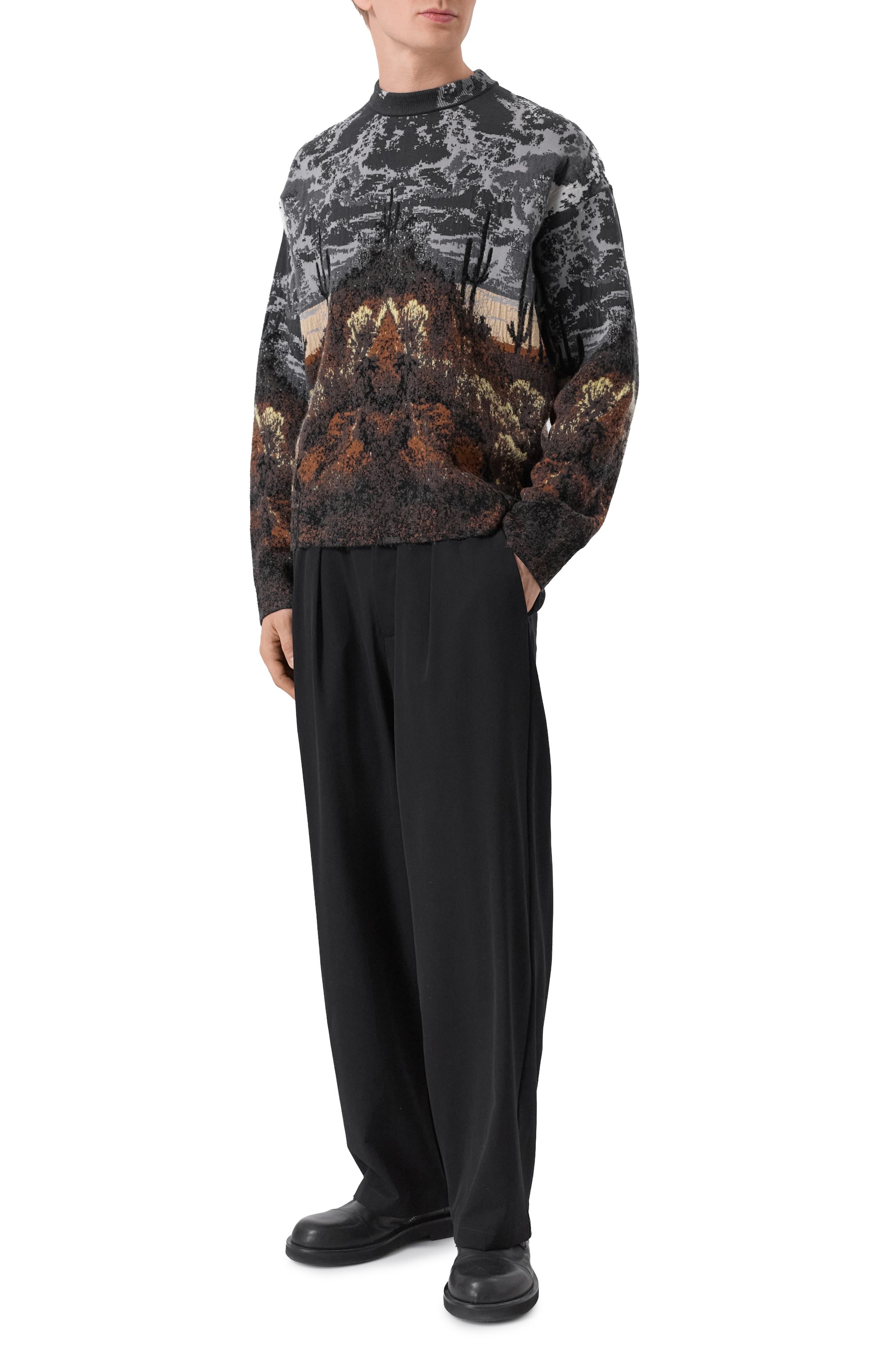 Джемпер из хлопка и шерсти LANEUS, арт. F5LAMAJP170, фото 2