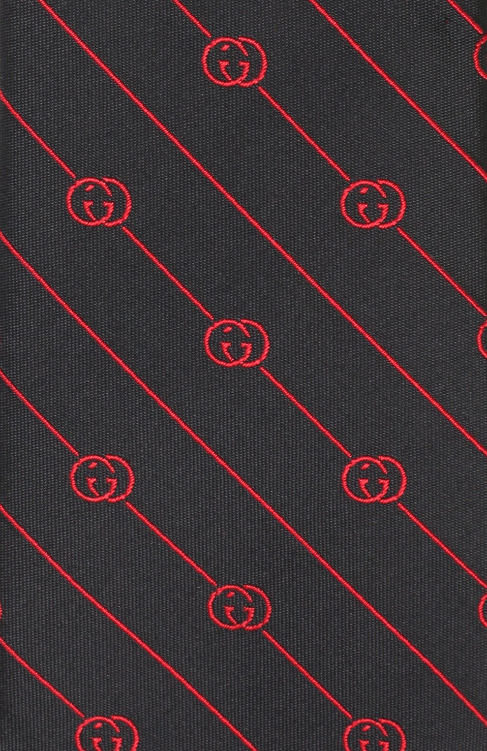 Шелковый галстук GUCCI синего цвета по цене 16600 руб., арт. 597117/4E002, фото 3 Шелковый галстук GUCCI, арт. 597117/4E002, фото 3