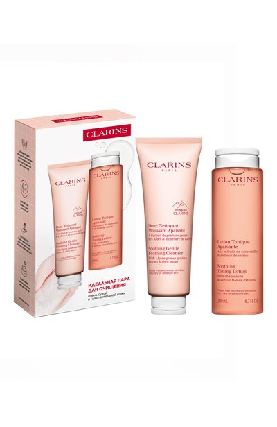 Мужского набор д ля сухой и чувствительной кожи (125+200ml) CLARINS, арт. 80138088
