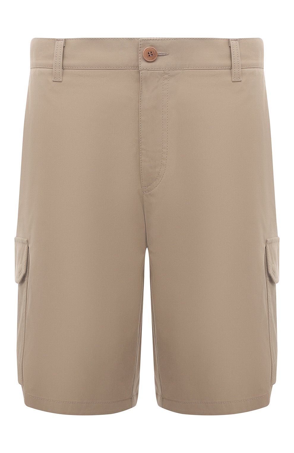 Хлопковые шорты BRIONI бежевого цвета по цене 72350 руб., арт. RPAJ0L/P0008/RANGIR0A, фото 1 Хлопковые шорты BRIONI, арт. RPAJ0L/P0008/RANGIR0A, фото 1