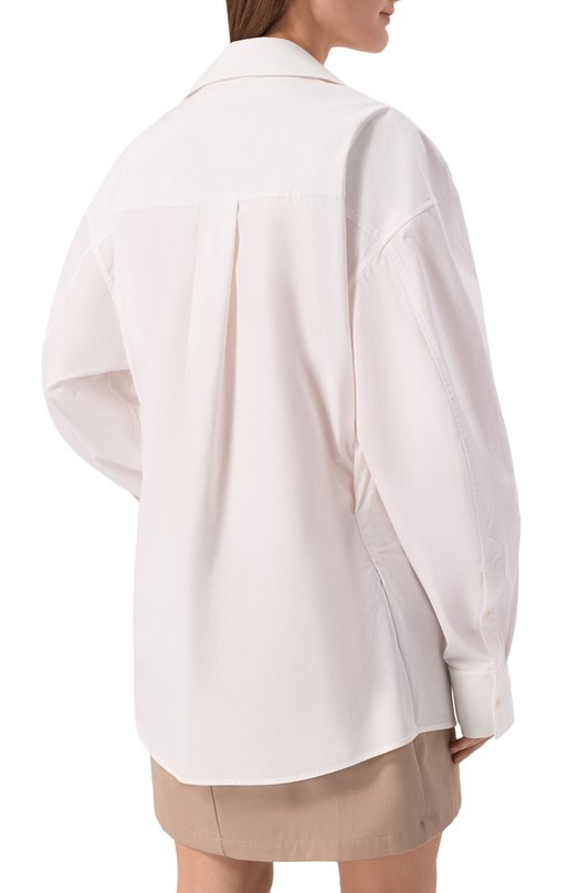 Комбинированное платье Alexander Wang 1WC1266950 Белый  1WC1266950 Фото 3