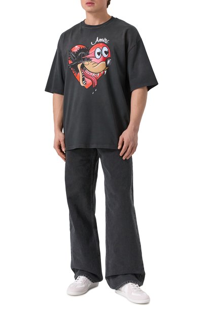 Хлопковая футболка AMIRI, арт. AMJYTE1170, фото 2