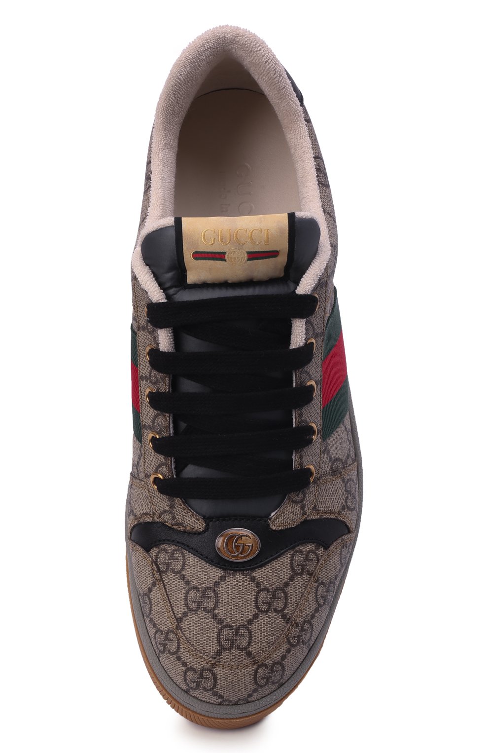 Текстильные кеды screener GUCCI, арт. 674530/96GE0, фото 6