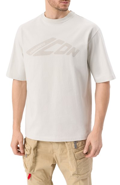 Хлопковая футболка DSQUARED2, арт. S79GC0107/S24583, фото 3