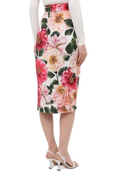 Юбка из вискозы DOLCE & GABBANA, арт. F4BWUT/FSRMU, фото 4