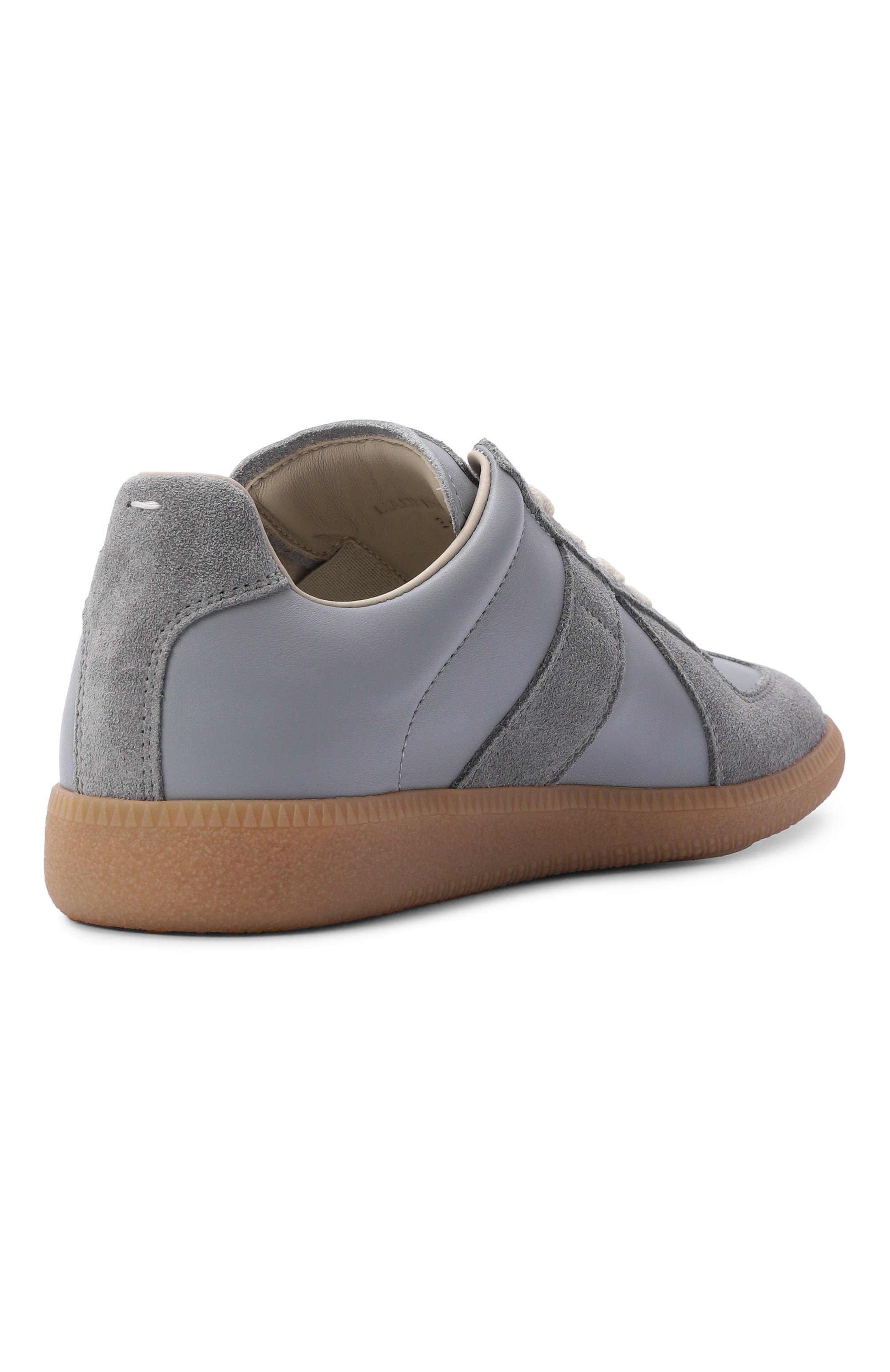 Кожаные кеды replica MAISON MARGIELA серого цвета по цене 81850 руб., арт. S58WS0109/P1895, фото 5 Кожаные кеды replica MAISON MARGIELA, арт. S58WS0109/P1895, фото 5