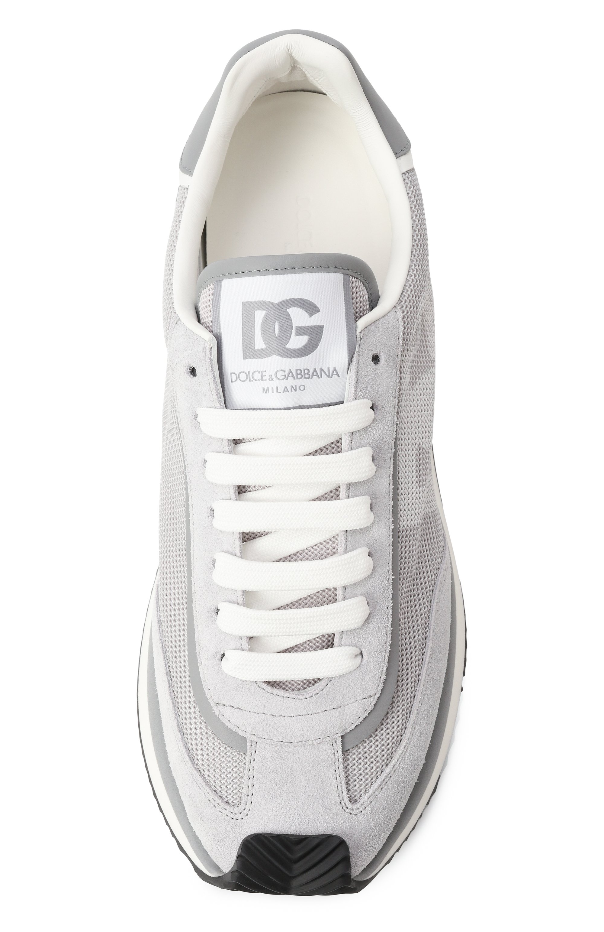 Комбинированные кроссовки dg cushion DOLCE & GABBANA, арт. CS2288/A3D42, фото 6