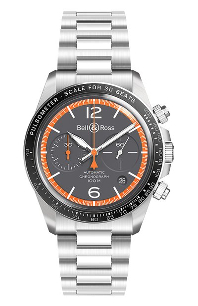 Мужские часы &quot;v2-94 garde-cotes&quot; BELL AND ROSS, арт. BRV294-ORA-ST/SST