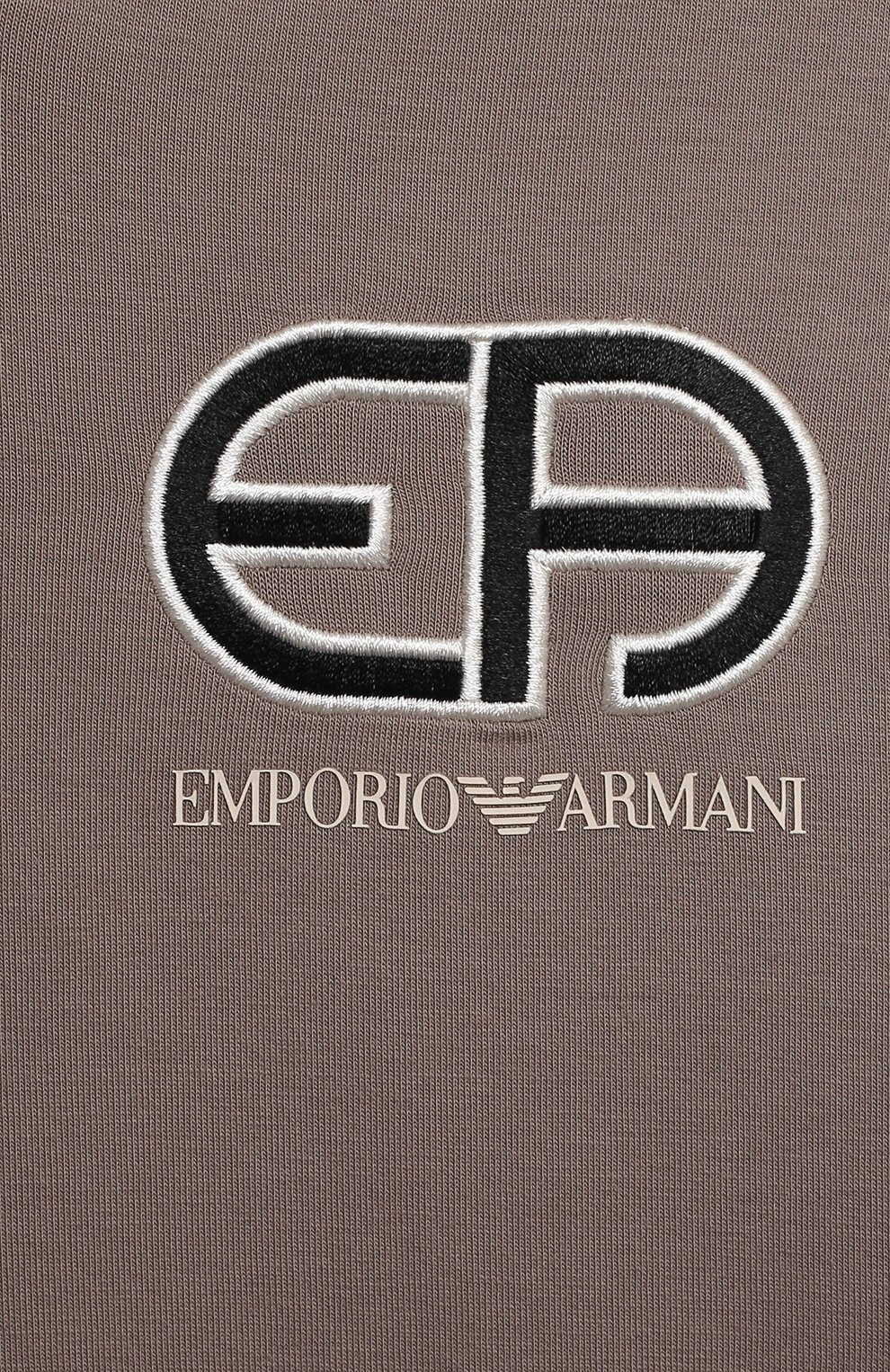 Хлопковое худи EMPORIO ARMANI, арт. 3K4MG4/1JHSZ, фото 3