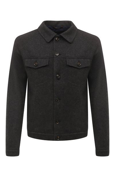 Мужская куртка-рубашка из кашемира и шелка COLOMBO, арт. GB00199/M0006-10