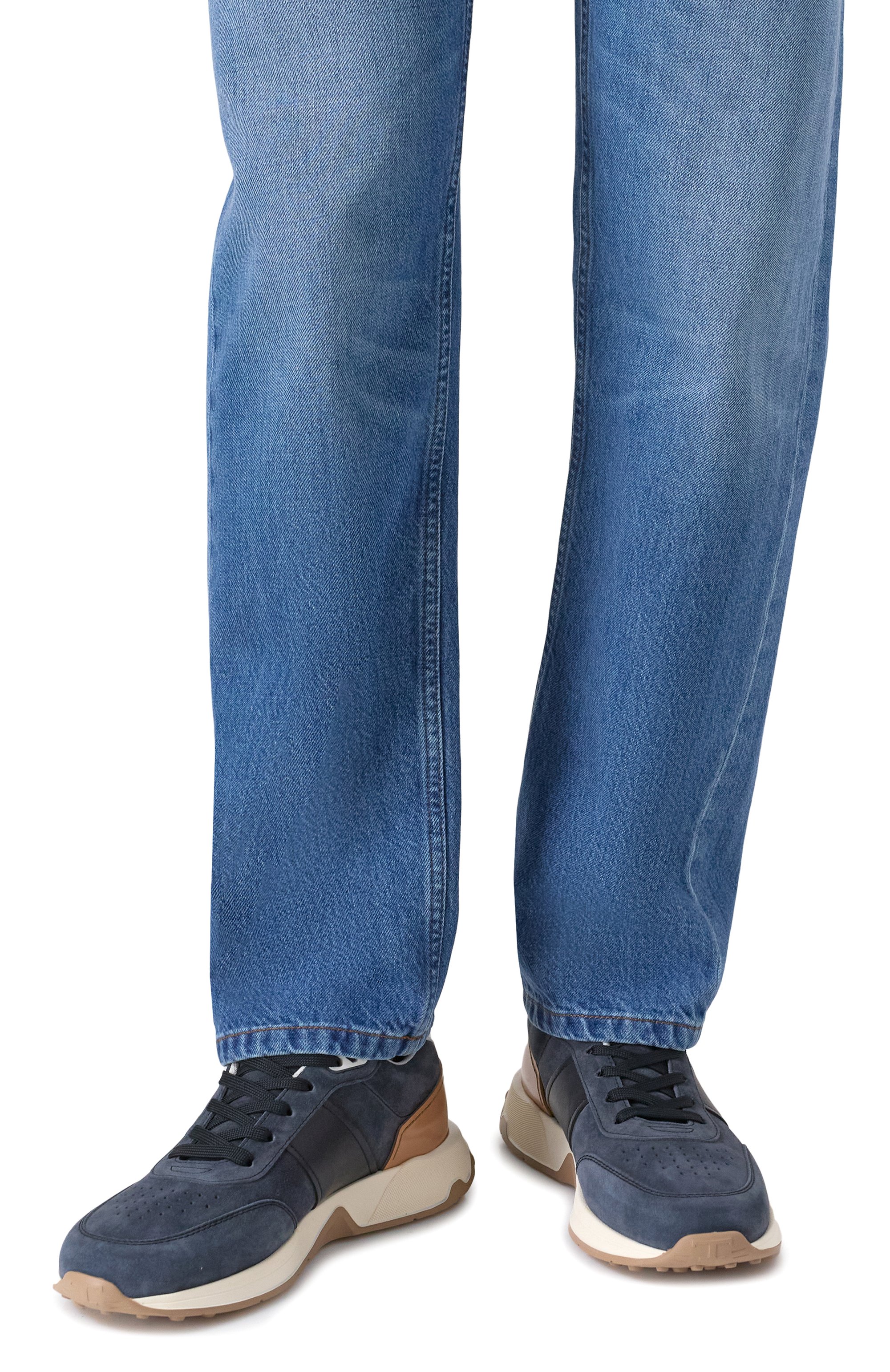 Замшевые кроссовки TOD’S, арт. XXM63K0GT80TNV, фото 3