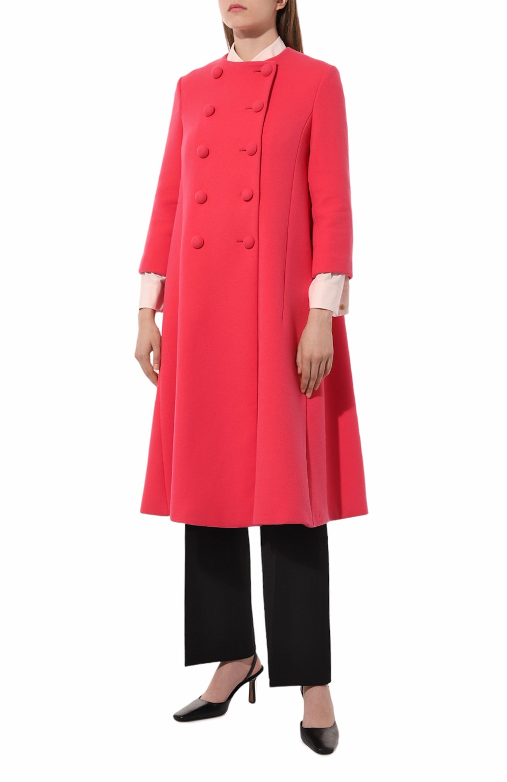 Шерстяное пальто GUCCI, арт. 569206 ZAAL7, фото 3