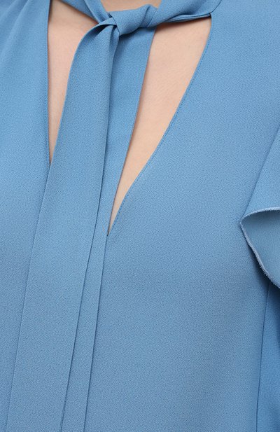 Платье REDVALENTINO голубого цвета по цене 55150 руб., арт. VR3VAW95/0F1, фото 5 Платье REDVALENTINO, арт. VR3VAW95/0F1, фото 5