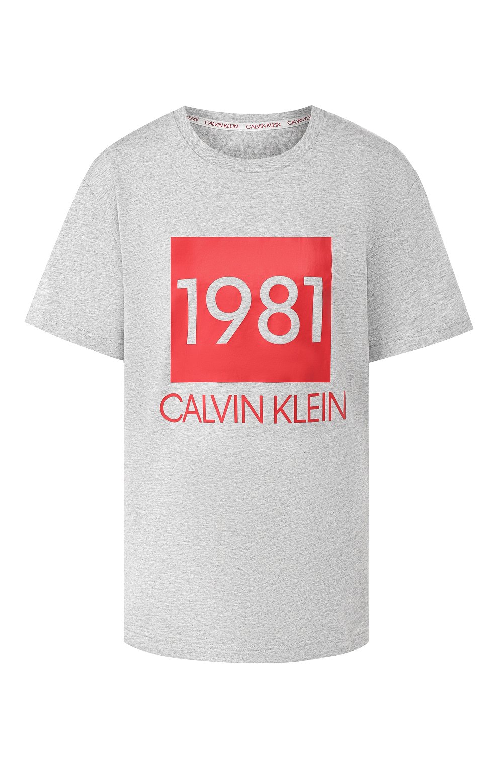 Хлопковая футболка CALVIN KLEIN, арт. QS6343E, фото 1