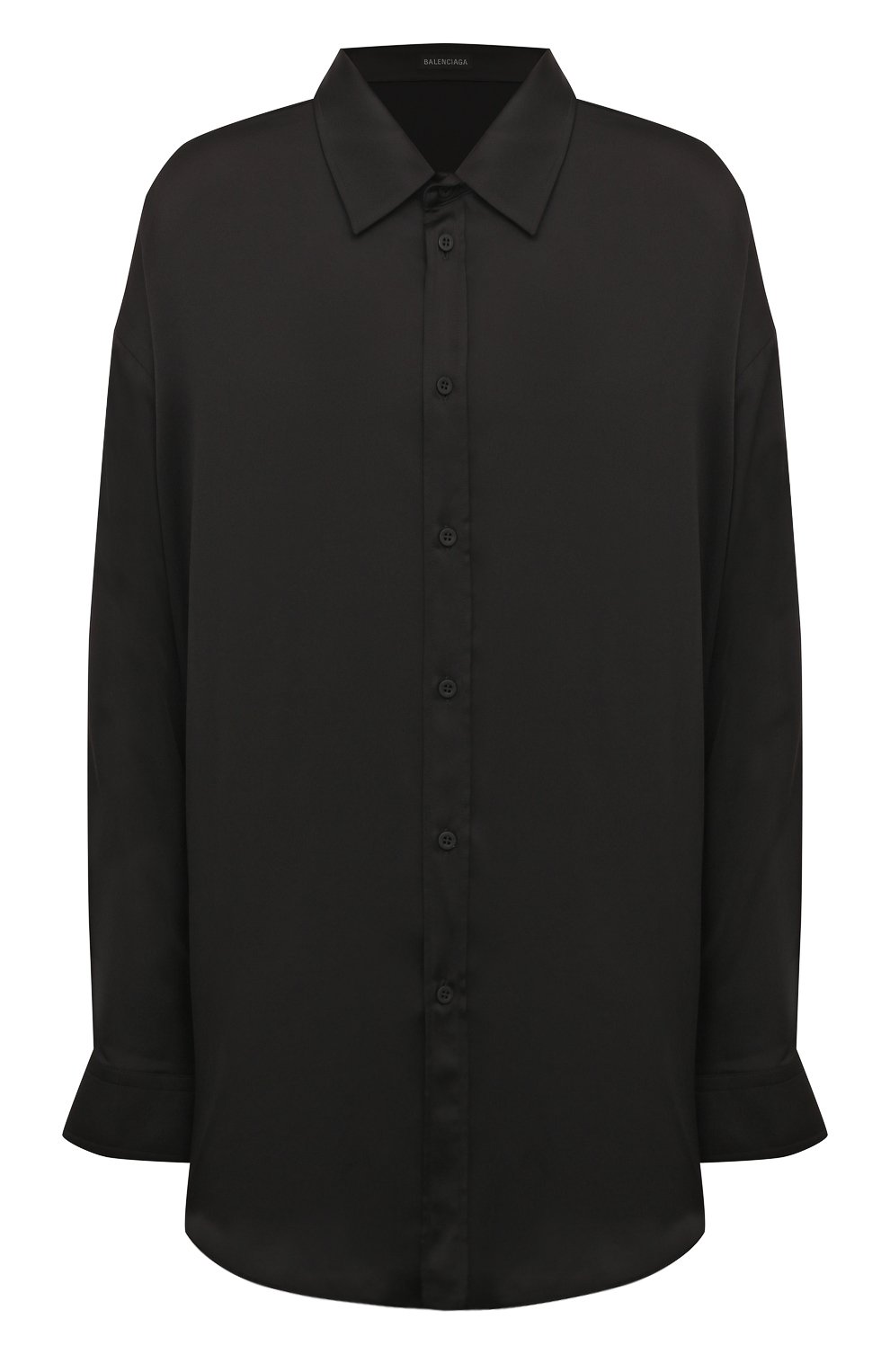 Рубашка BALENCIAGA черного цвета по цене 130000 руб., арт. 796980/TM031, фото 1 Рубашка BALENCIAGA, арт. 796980/TM031, фото 1