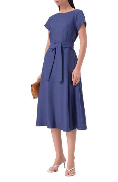 Льняное платье WEEKEND MAX MARA, арт. WKDES0RDI0, фото 2
