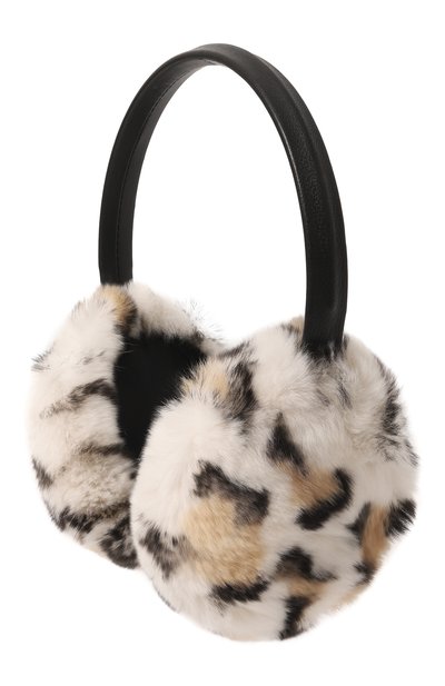 Меховые наушники из кролика YVES SALOMON, арт. 23WAA110XXREXX, фото 3