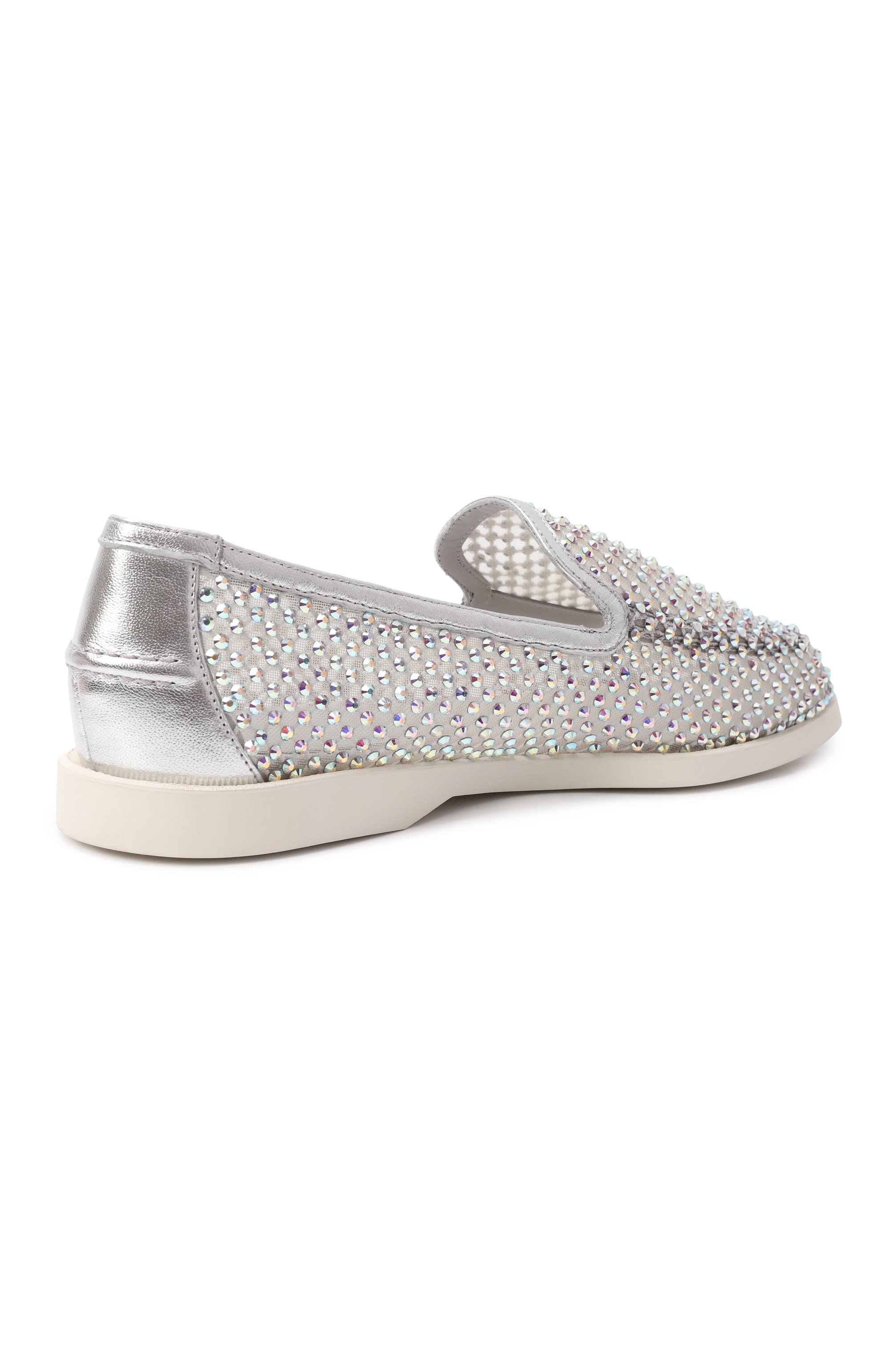 Текстильные лоферы gilda LE SILLA, арт. 6123Y020MGPPGRE/982, фото 5