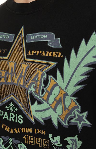 Хлопковая футболка BALMAIN, арт. CH1EG000/GD28, фото 5