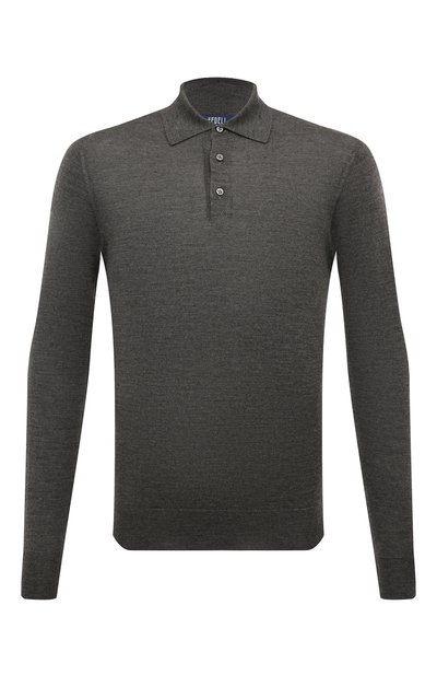 Мужская поло из кашемира и шелка FEDELI, арт. 7UI07091