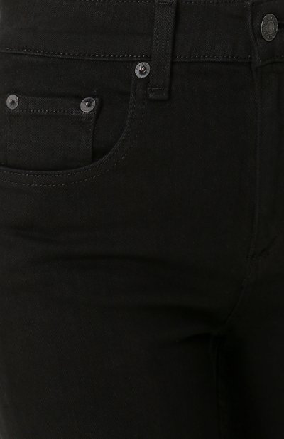 Укороченные однотонные джинсы-скинни RAG AND BONE, арт. W1566K502BLH, фото 5