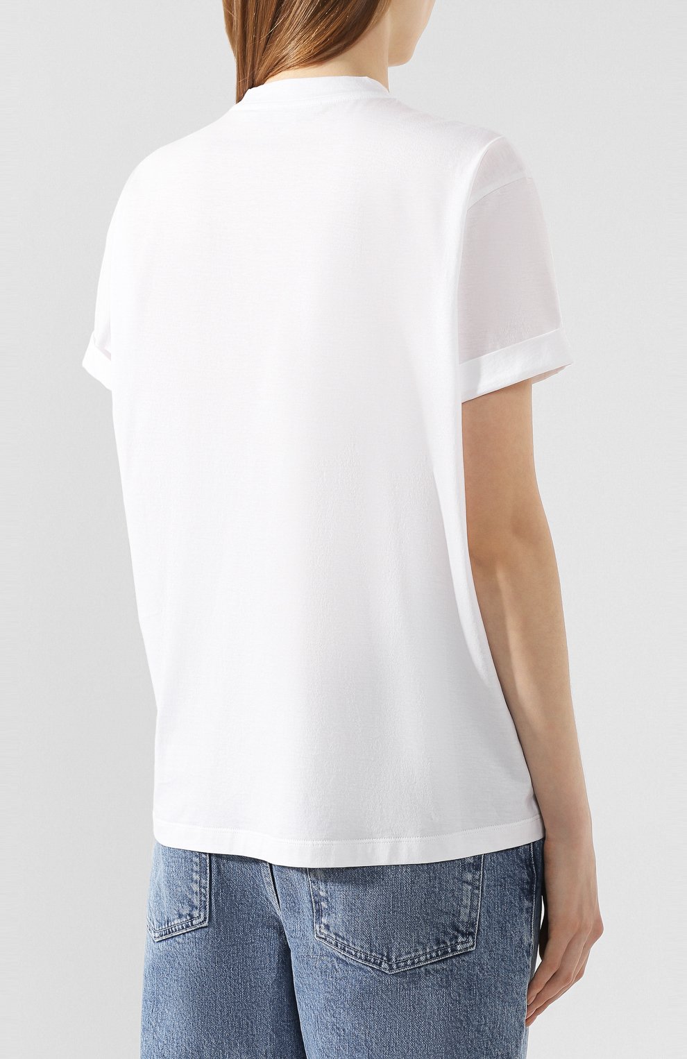 Хлопковая футболка STELLA MCCARTNEY, арт. 457142/SIW20, фото 4