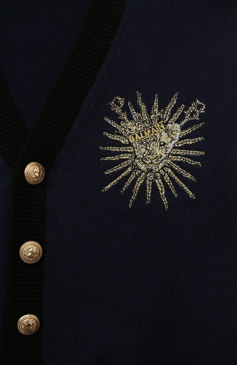 Хлопковый кардиган BALMAIN, арт. BS9530, фото 3