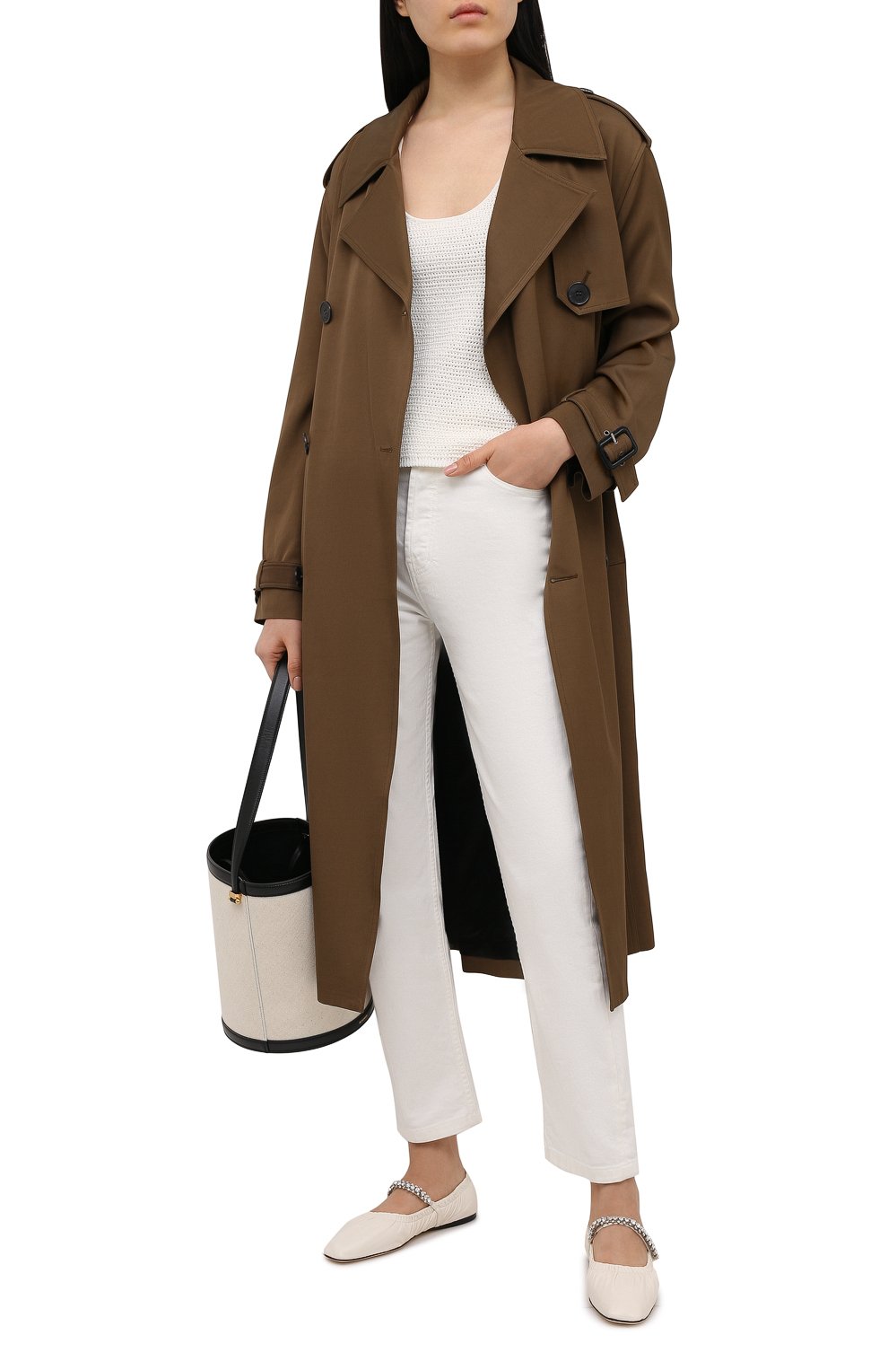 Кожаные балетки gai JIMMY CHOO, арт. GAI FLAT/NAP, фото 2