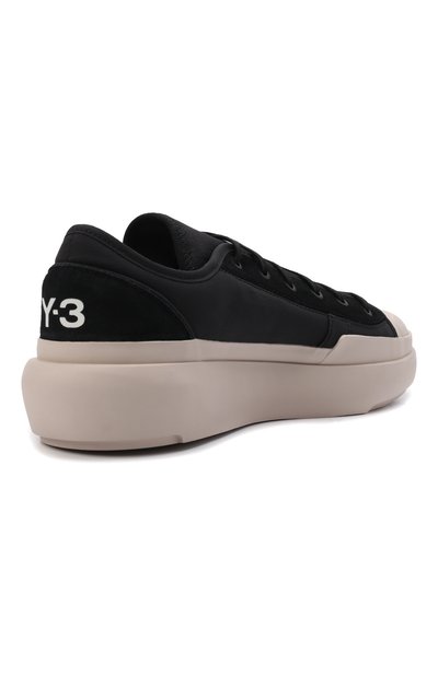 Комбинированные кеды ajatu court low Y-3 черного цвета по цене 31650 руб., арт. GW8624/M, фото 5 Комбинированные кеды ajatu court low Y-3, арт. GW8624/M, фото 5
