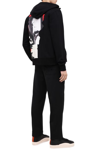 Кожаные кеды yuben mid Y-3, арт. FX0568/M, фото 2