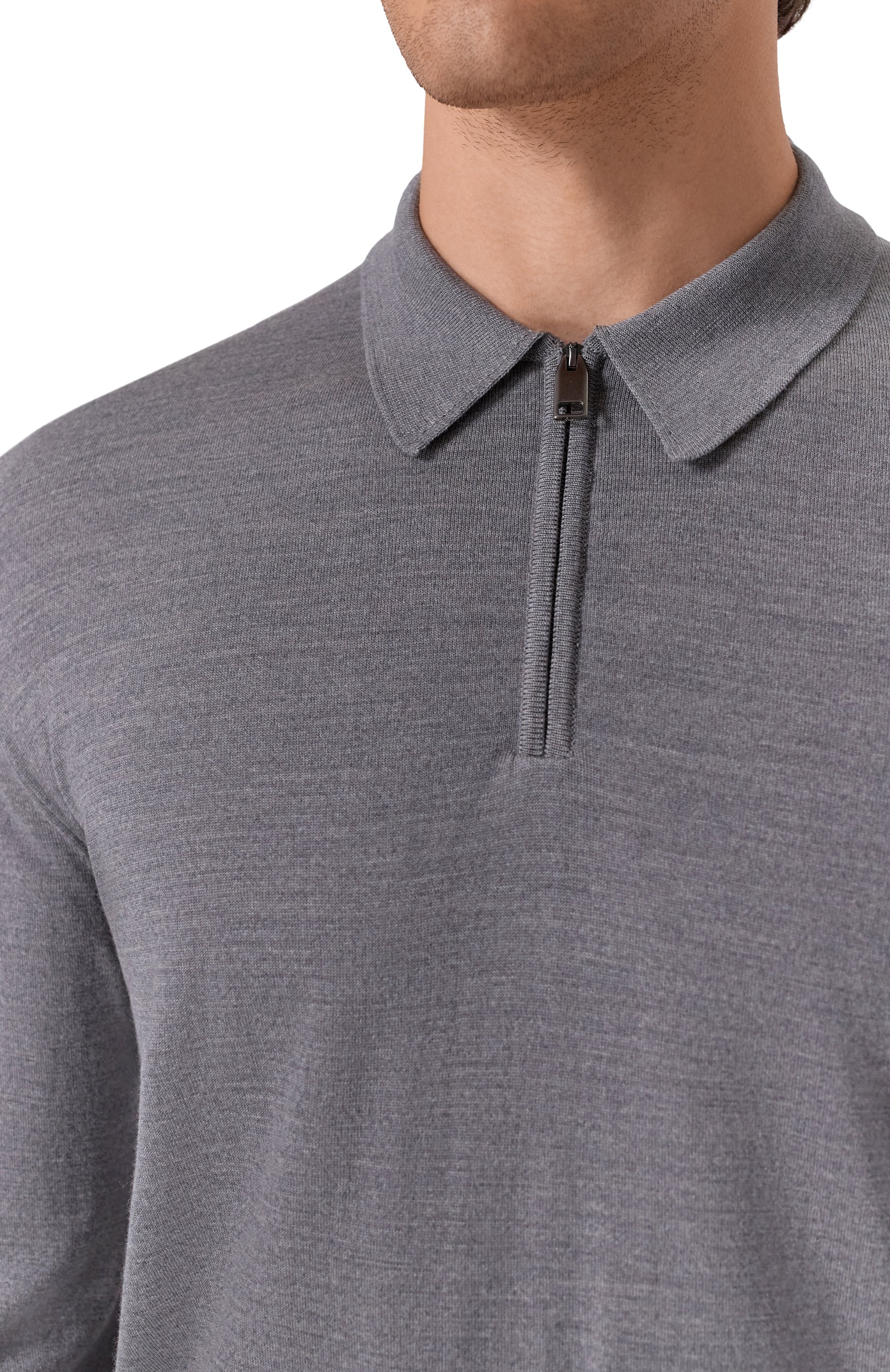 Шерстяное поло BRIONI, арт. UMS10L-OZK82, фото 5