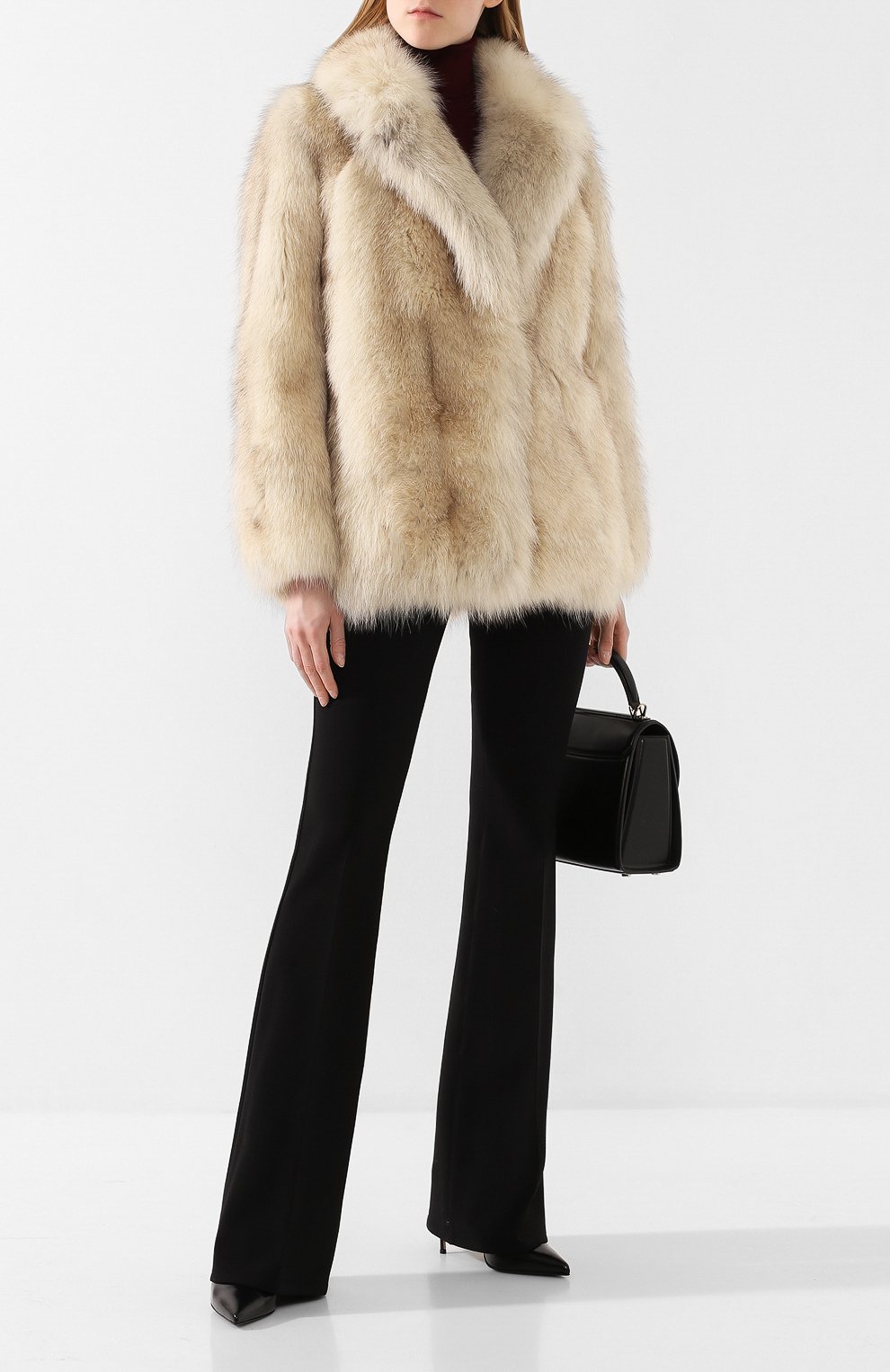 Шуба из меха песца SPRUNG, арт. MESA/SP19-10, фото 2