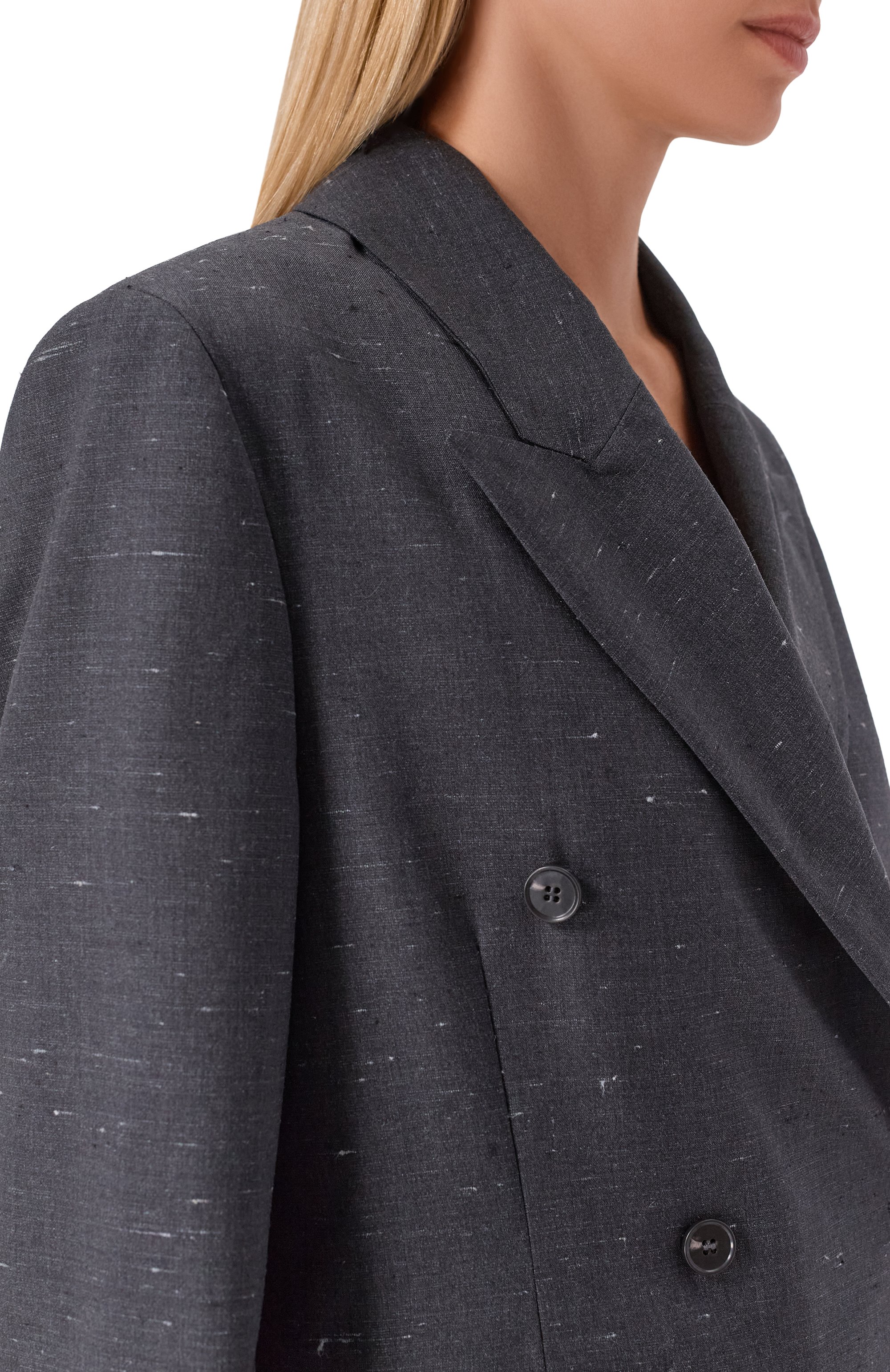 Жакет из шерсти и шелка LOULOU DE SAISON, арт. N0RMA, фото 5