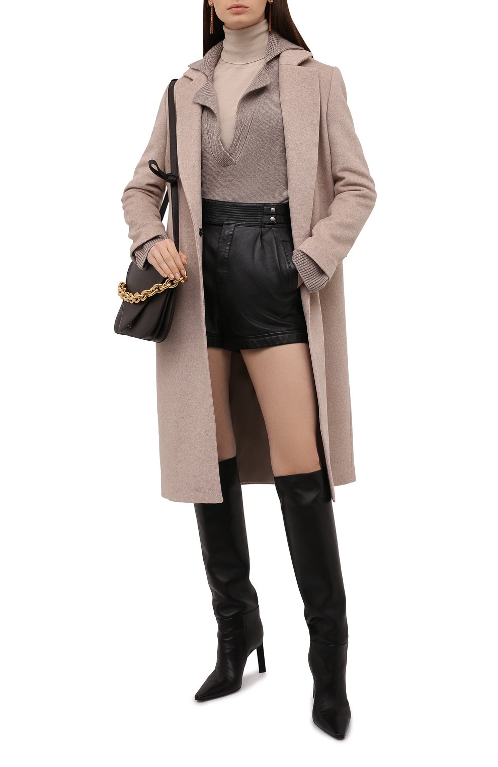 Пальто из шерсти и кашемира SEVEN LAB бежевого цвета по цене 25200 руб., арт. CMAR venecia beige, фото 2 Пальто из шерсти и кашемира SEVEN LAB, арт. CMAR venecia beige, фото 2