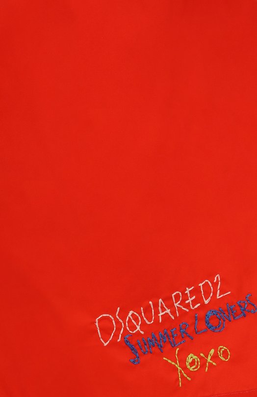 Плавки-шорты Dsquared2 D7B62632 Красный  D7B62632 Фото 4