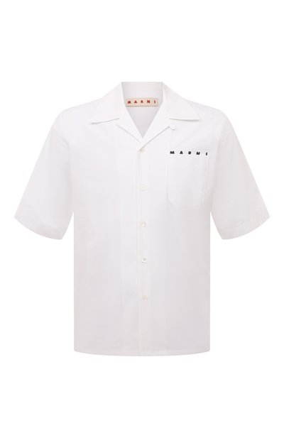 Хлопковая рубашка MARNI, арт. CUMU0213P0/USCV08, фото 1