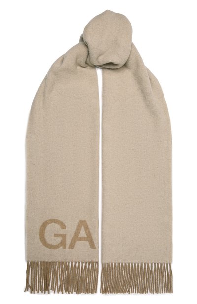 Шерстяной шарф GANNI, арт. A3909, фото 1