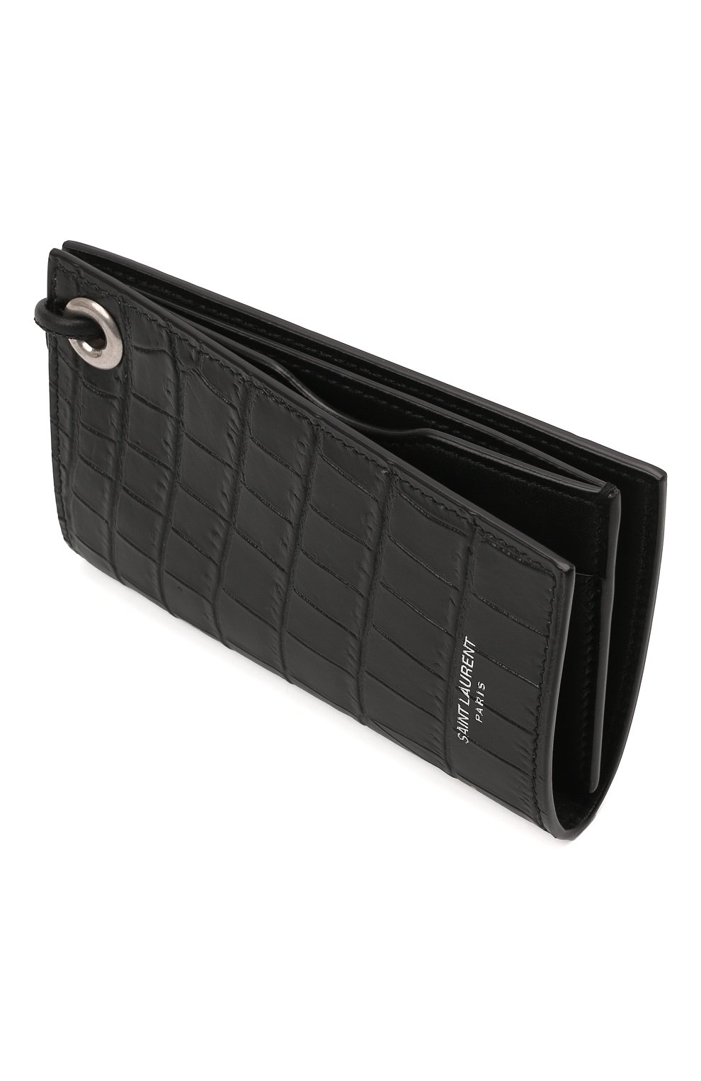 Кожаный футляр для кредитных карт SAINT LAURENT, арт. 669375/DZEDE, фото 3