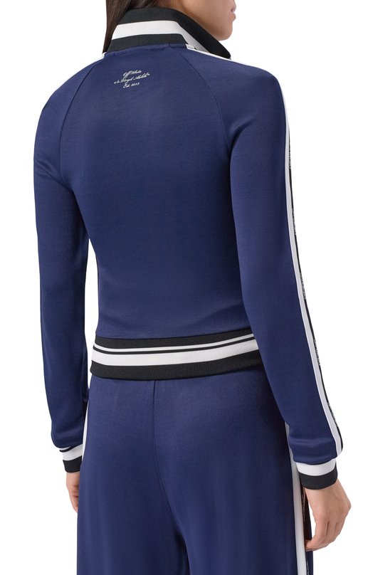 Толстовка из вискозы Off-White 0WBD006F25JER001 Синий  0WBD006F25JER001 Фото 4