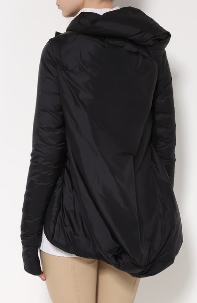 Укороченный пуховик асимметричного кроя RICK OWENS, арт. RP/16F2714/I, фото 4