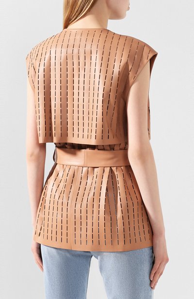 Кожаный жилет DROME, арт. DPD3023/D1846, фото 4