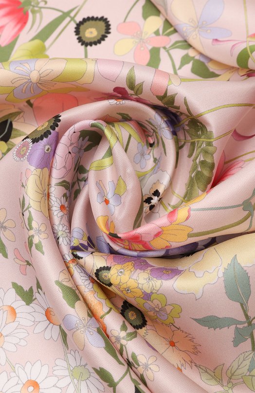 Шелковый платок Leonard Paris Разноцветный, фото 3